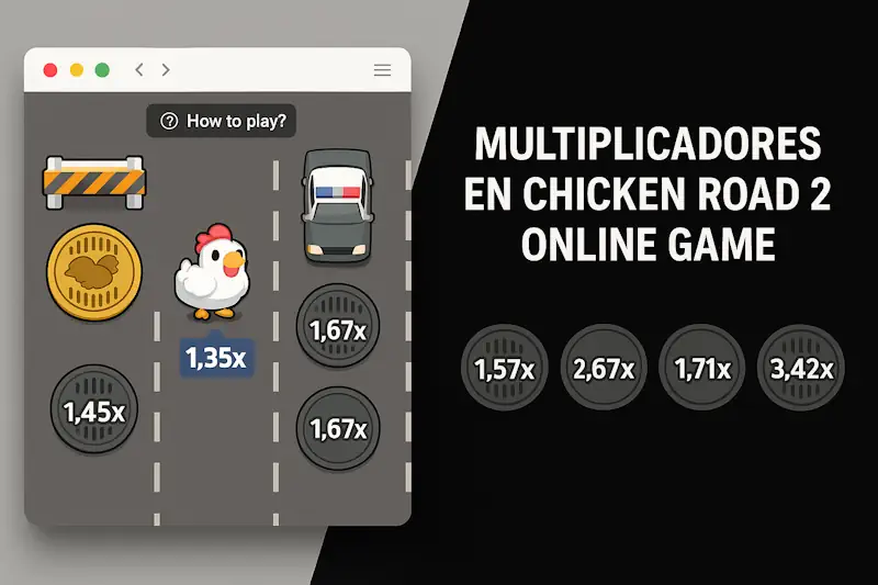Multiplicadores en chicken road 2