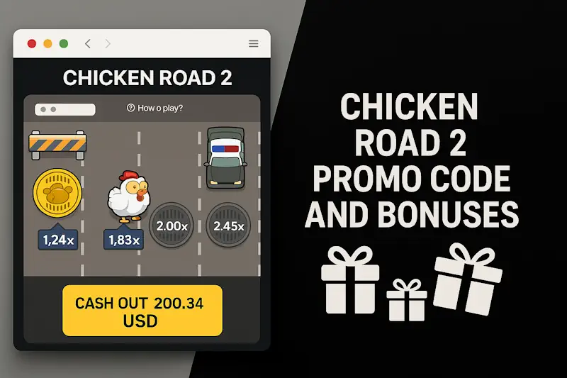 Chicken road 2 promo code and bonuses