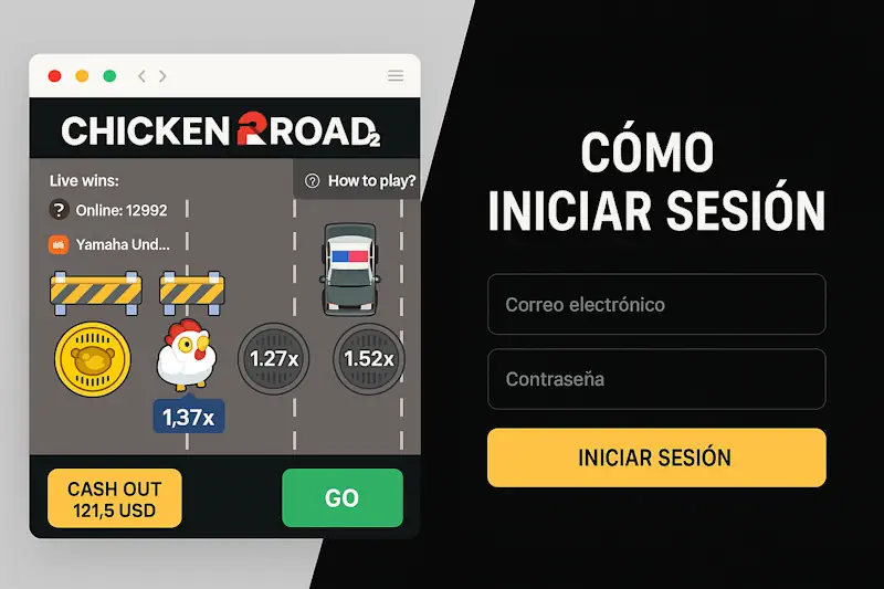 ¿Cómo iniciar sesión en road 2